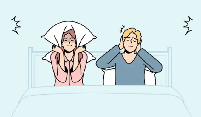 heat pump noise drawing